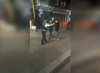 London policeman attacked by gang in London