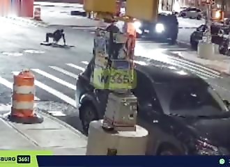 Ninja Turtles mode activated: the surreal video of 7 people emerging from manholes
