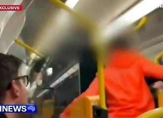  Wild brawl in Adelaide: Scary moment when a brawl breaks out on a train in front of horrified passengers 