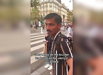 Une comédienne se fait toucher les fesses à Paris et filme son agresseur