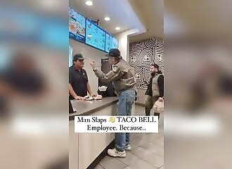 Angry customer punches Taco Bell employee because ...