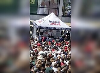 Charlie Kirk, a close Trump supporter and family man, shot in the neck by a sniper