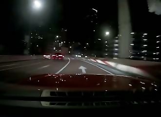 Violent crash caught on dashcam: his car ends up in the scrapyard