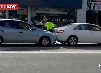 Road rage in Perth: man trapped between two cars and seriously injured