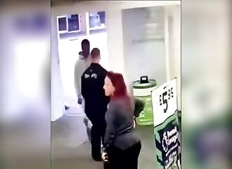   Assaulting the wrong security guard  