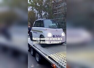 Un nouveau véhicule d'interception inattendu rejoint la police bruxelloise