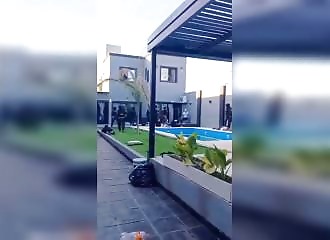 He fired at the police from upstairs and then jumped out the window: a brutal end to the night for this Argentine gangster