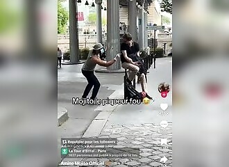 Youtuber Amine Mojito sentenced for pricking passers-by with a syringe