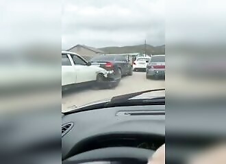Road rage lors d'un mariage dans la région du Caucase 