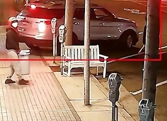 A gang smashes up a luxury boutique with a stolen SUV (arrested)