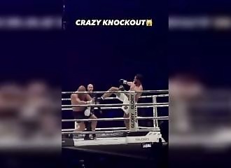 Impressive knockout after a long, boring match