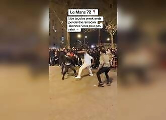 Street fights are organized in France during Ramadan