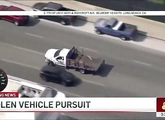 He thought he could get away with it like in GTA (chase that ends badly)