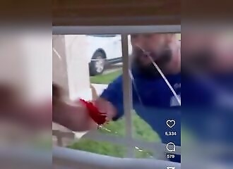 Here's why you shouldn't hit a window when you're angry (Warning - shocking - serious injuries)
