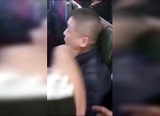 fight on board after attempted baggage theft