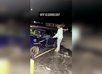 Une femme saoule pique les clés de voiture d'un homme .. par ce qu'elle le trouve trop saoul, ça tourne mal !