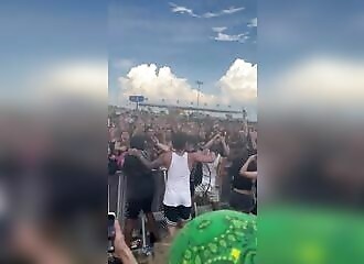 White Sox fan challenges the crowd at Summer Smash and gets atomized