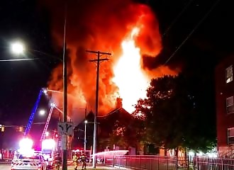 Cleveland : une église historique de 130 ans réduite en cendres, l'incendie était volontaire