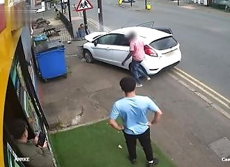 A pedestrian is hit by a motorist and nobody cares!