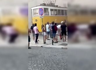 fatal accident on the da glória funicular in lisbon