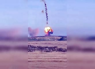 Failed missile test in Russia: spectacular explosion on take-off