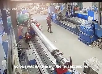 Employee nearly killed in workplace accident